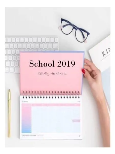 SCHOOL 2019