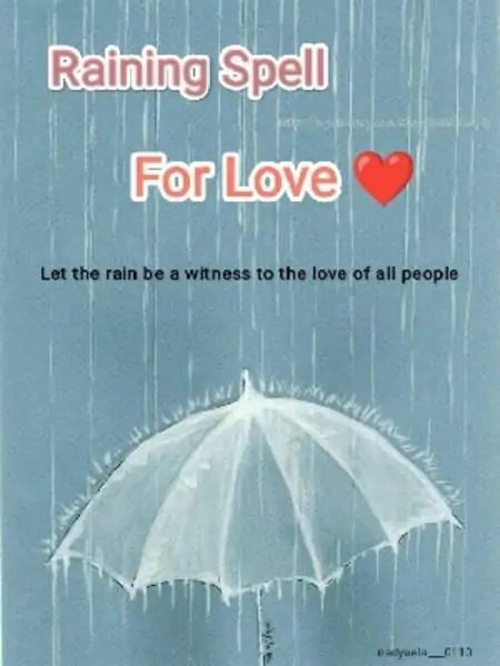 Raining Spell For Love