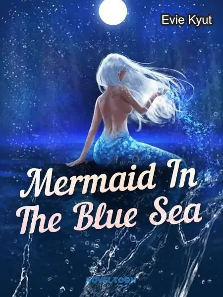Mermaid In The Blue Sea